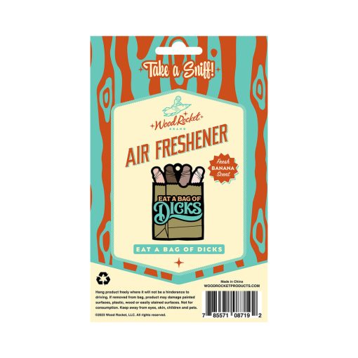 Wood Rocket Air Freshener Bag Of Dicks - Image 4