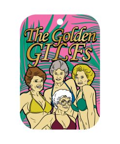 Wood Rocket Air Freshener Golden Gilfs
