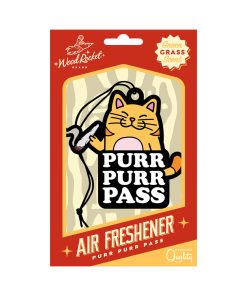 Wood Rocket Air Freshener Purr Purr Pass