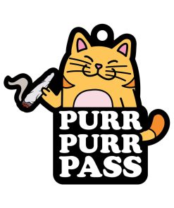 Wood Rocket Air Freshener Purr Purr Pass