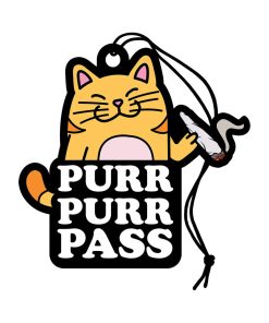 Wood Rocket Air Freshener Purr Purr Pass