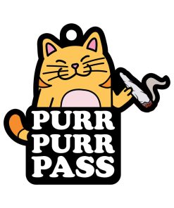 Wood Rocket Air Freshener Purr Purr Pass