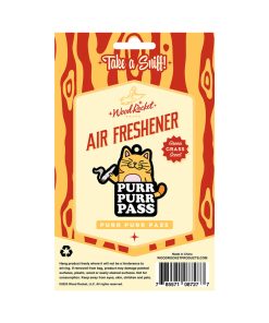 Wood Rocket Air Freshener Purr Purr Pass