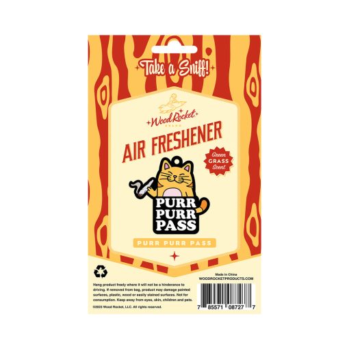 Wood Rocket Air Freshener Purr Purr Pass - Image 6