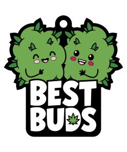 Wood Rocket Air Freshener Best Buds