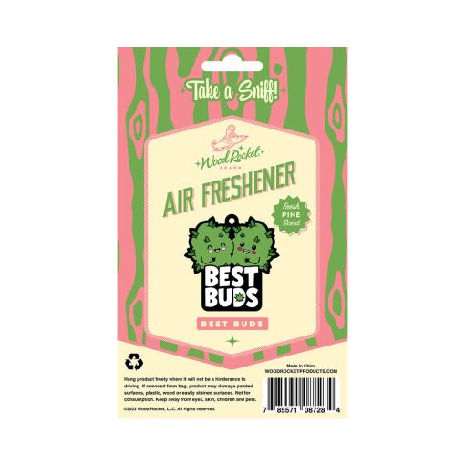 Wood Rocket Air Freshener Best Buds - Image 4