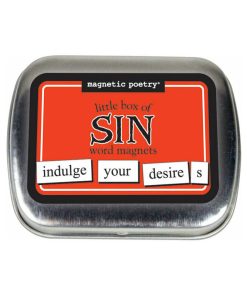 Magnetic Poetry Little Box Of Sin Word Magnets