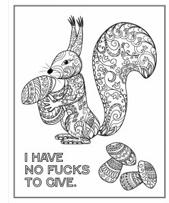 Chill The F*Ck Out Coloring Book