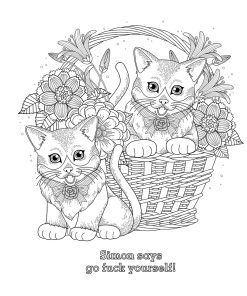 Alternative view of The Swear Word Coloring Book