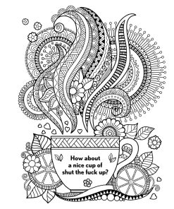 The Swear Word Coloring Book