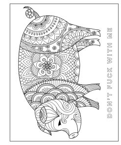 The Swear Word Coloring Book