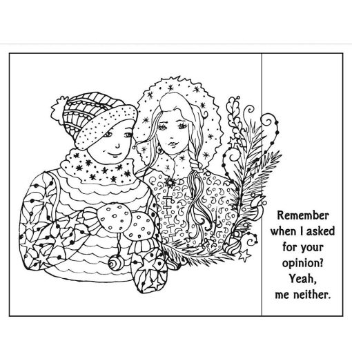Mommy Drinks Because You Cry Coloring Book - Image 4