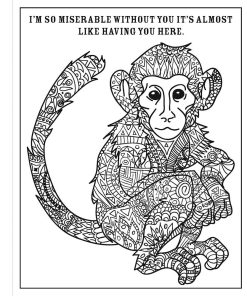 Mommy Drinks Because You Cry Coloring Book