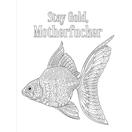 F*Ck You Very Much Coloring Book - Image 5