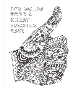 Cheer The F*Ck Up Coloring Book