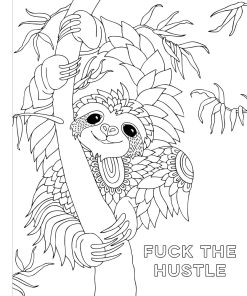 Alternative view of Happy As F*Ck Coloring Book