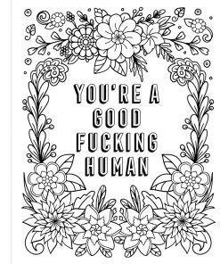 Happy As F*Ck Coloring Book