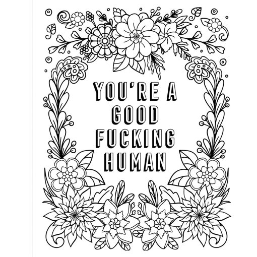 Happy As F*Ck Coloring Book - Image 3