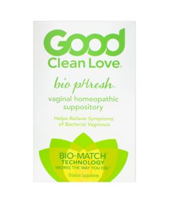 Good Clean Love Biophresh Vaginal Homeopathic Suppository 10-Pack