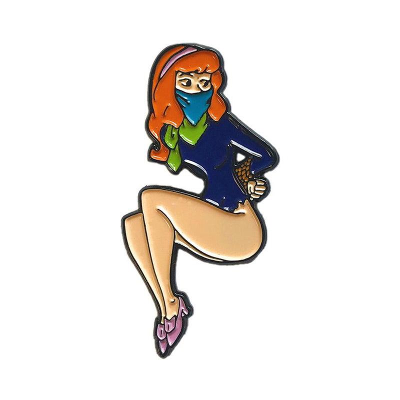 Geeky & Kinky The Red Head Enamel Pin 1 Geeky & Kinky The Red Head Enamel Pin