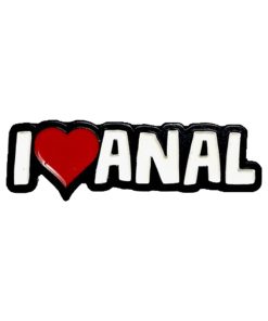 Geeky & Kinky I Heart Anal Enamel Pin