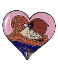 Geeky & Kinky Webhead Hearts Merc Enamel Pin