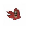 Geeky & Kinky Red Headed Mermaid Enamel Pin