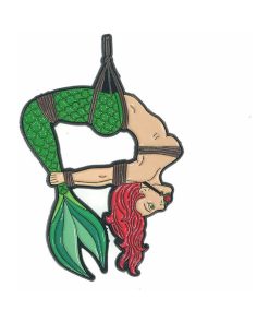 Geeky & Kinky Mermaid (Green) Enamel Pin