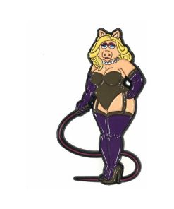 Geeky & Kinky Mistress Swine Enamel Pin