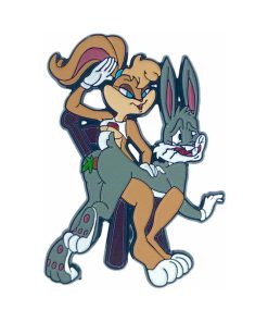 Geeky & Kinky Bad Bunny Enamel Pin