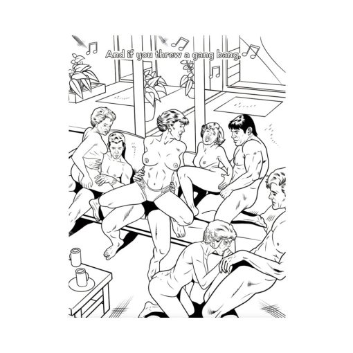 The Golden Gilfs Porn Parody Coloring Book - Image 4
