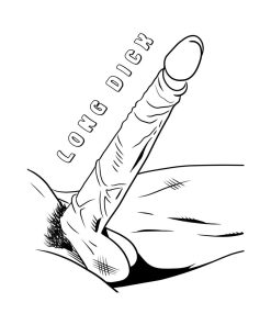 Huge Dicks Coloring Book