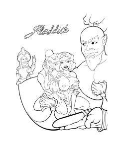 Alternative view of Porn Parody Coloring Book