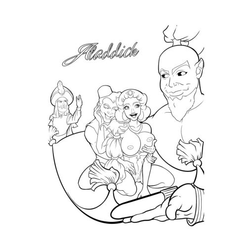 Porn Parody Coloring Book - Image 2
