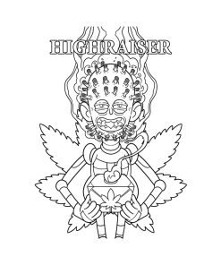 Killer Buds Coloring Book