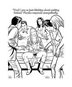 Alternative view of Friends With Benefits Porn Parody Coloring Book