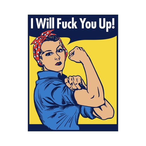 I Will Fuck You Up Rosie Pin - Image 2