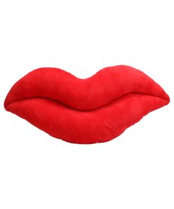 Shots Lip Pillow Plushie Red 21 In. Small