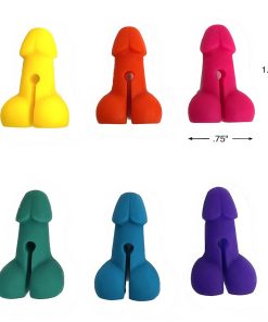 Alternative view of Super Fun Penis Drink Markers 6-Piece Set