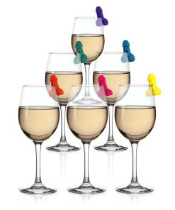 Super Fun Penis Drink Markers 6-Piece Set