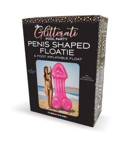 Glitterati Pool Party Penis-Shaped Floatie 6 Ft.