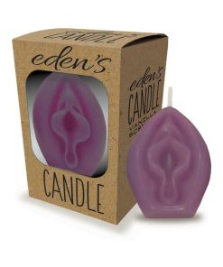 Eden'S Vagina Candle Eggplant