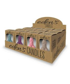 Eden'S Penis Candles 12-Piece Display