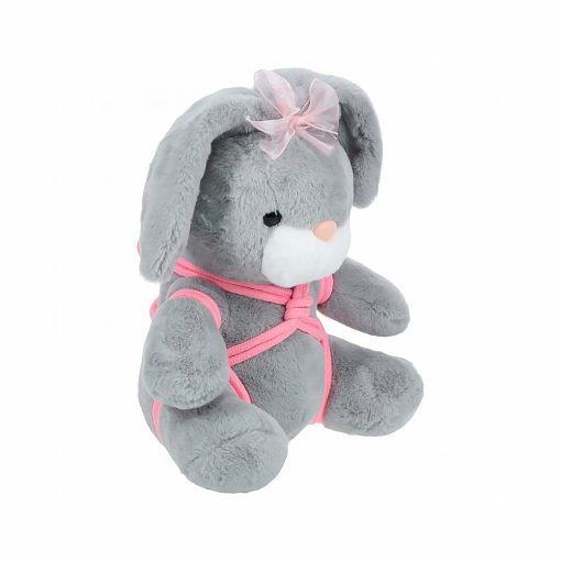 Shots Bunny Shibari Stuffy Grey - Image 2