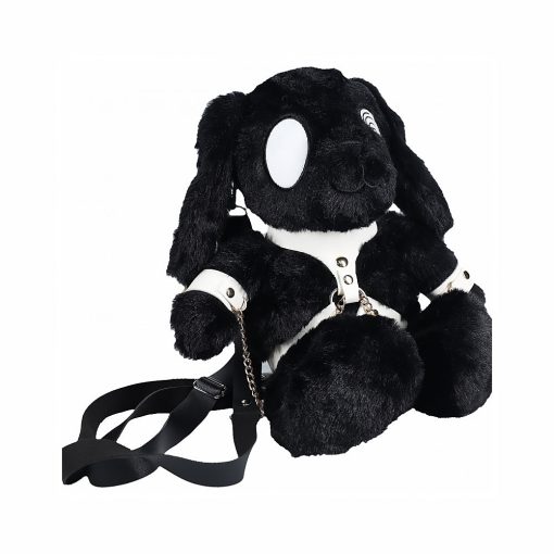 Shots Bunny Backpack Circle Eye Large Black - Image 2