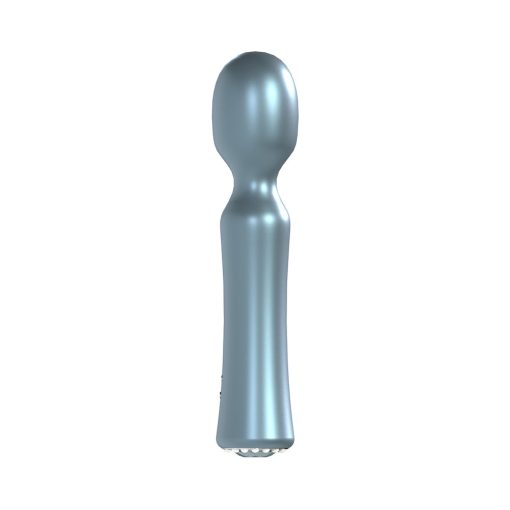 Loveline La Perla Iv Rechargeable Silicone Wand Blue - Image 2