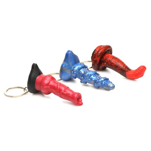 Lord Kraken & King Cobra Silicone Keychain Set