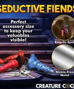 Creature Cocks Hell-Hound, Lord Kraken & King Cobra Silicone Keychain Set