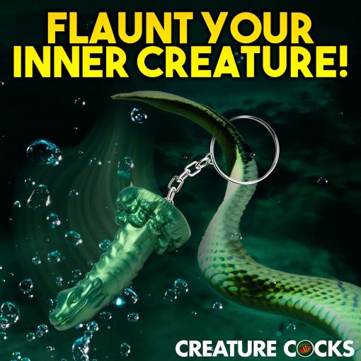 Creature Cocks Cockness Monster Silicone Keychain - Image 6