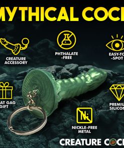 Creature Cocks Cockness Monster Silicone Keychain